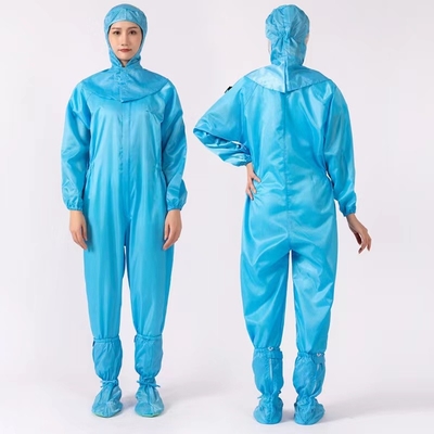 Комната ESD чистая одевает Coverall 100D*100D костюма работника анти- статический