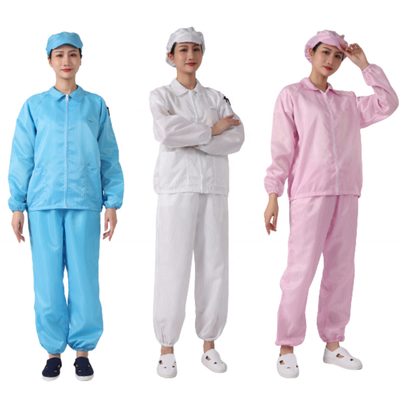Комната ESD чистая одевает Coverall 100D*100D костюма работника анти- статический