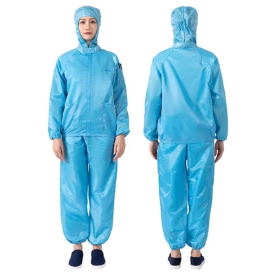 Анти- статические Coveralls чистой комнаты сжатия прокладки 2.5mm ESD 5MM одежд