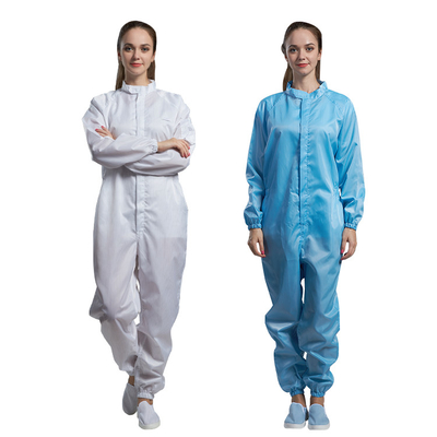 Анти- статические Coveralls чистой комнаты сжатия прокладки 2.5mm ESD 5MM одежд