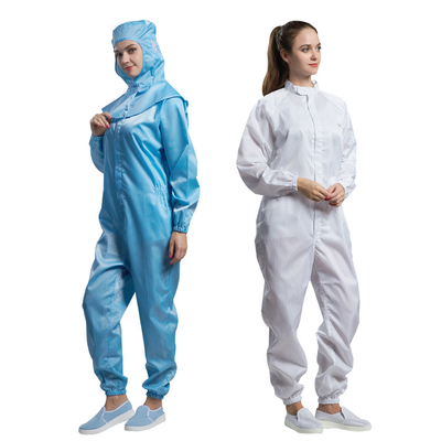 Анти- статические Coveralls чистой комнаты сжатия прокладки 2.5mm ESD 5MM одежд
