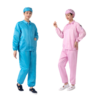 Анти- статические Coveralls чистой комнаты сжатия прокладки 2.5mm ESD 5MM одежд
