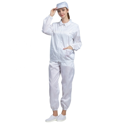 Прозодежда чистой комнаты водоустойчивой анти- статической корпии ESD Coverall свободная от многоразовая