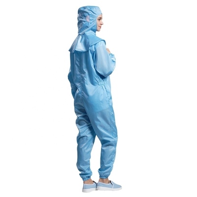 Комбинезон ESD Breathable анти- статических одежд пылезащитный Unisex с молнией