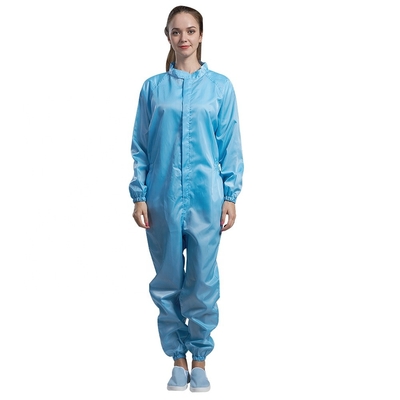 Комбинезон ESD Breathable анти- статических одежд пылезащитный Unisex с молнией