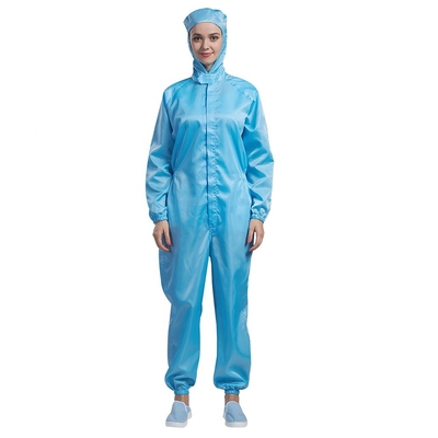 Костюм чистой комнаты Breathable анти- статических одежд мягкий дружественный к Кож