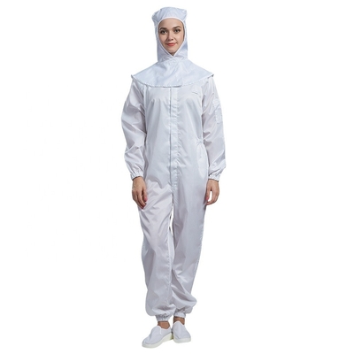 Костюм чистой комнаты Breathable анти- статических одежд мягкий дружественный к Кож