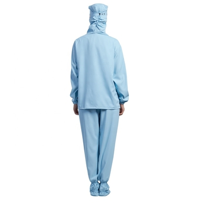Брюки рубашки рукава с капюшоном анти- статического Workwear чистой комнаты длинные