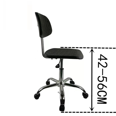 стула лаборатории 330mm стул пены PU анти- статического проводной с Backrest