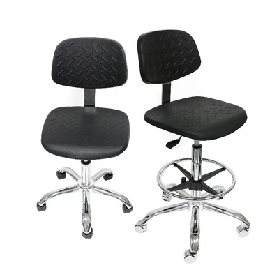 стула лаборатории 330mm стул пены PU анти- статического проводной с Backrest