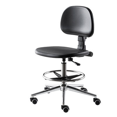 Рамка металла стула лаборатории черного Backrest ESD анти- статическая с трудным пластиковым местом