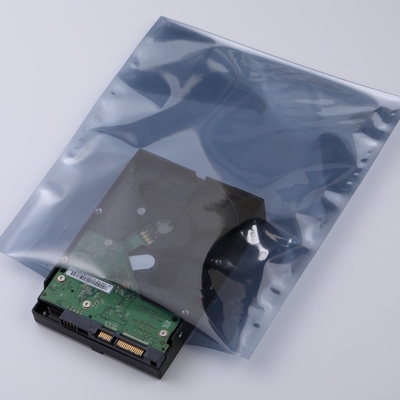 молнии пакета 0.075mm ESD уплотнение анти- статической открытое верхнее алюминиевое заднее
