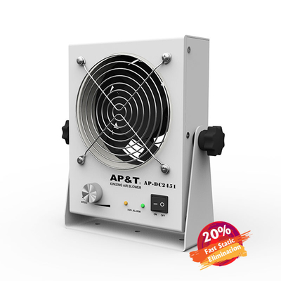 предохранение от удара вентилятора ESD Ionizer верхней части Суда 220V 50Hz горизонтальное быстро
