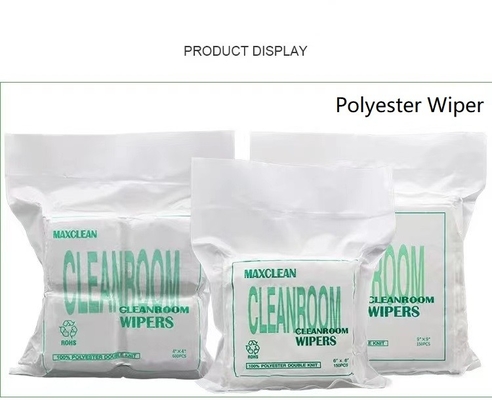 стекла пылезащитного счищателя Microfiber чистой комнаты корпии свободного от очищая