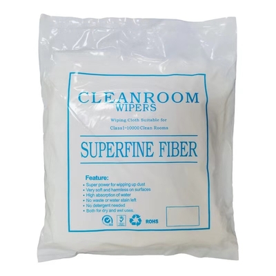стекла пылезащитного счищателя Microfiber чистой комнаты корпии свободного от очищая