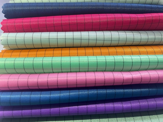 Ткань анти- статического Workwear чистой комнаты TC 65/35 ткани Twill тканей ESD противостатического функциональная