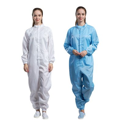 Workwear ESD с капюшоном полиэстера одежд чистой комнаты анти- статического Dustfree